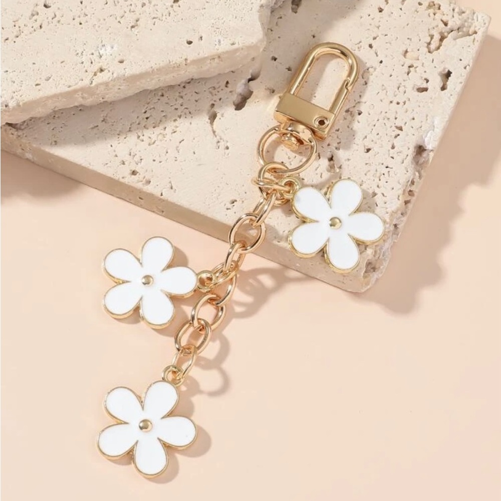 Flower Bag Charm